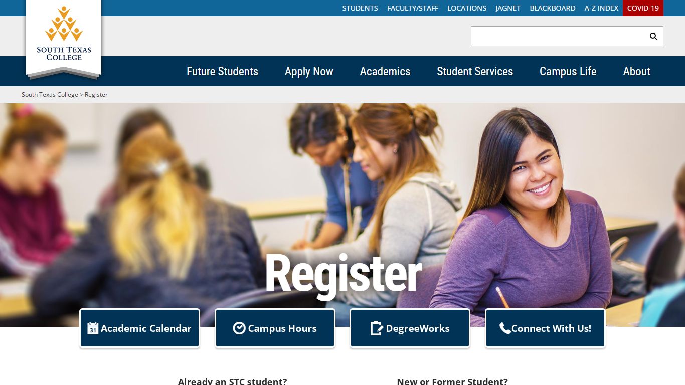 Register | South Texas College